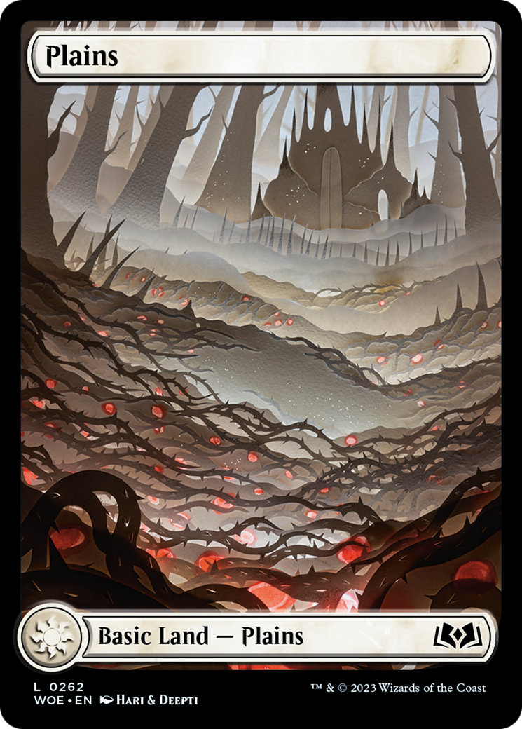 Plains (262) (Full-Art) [Wilds of Eldraine] | Rook's Games and More