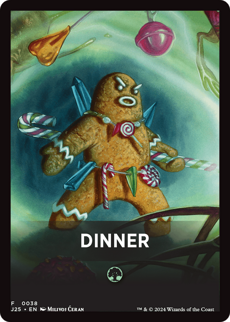 Dinner Theme Card [Foundations Jumpstart Front Cards] | Rook's Games and More