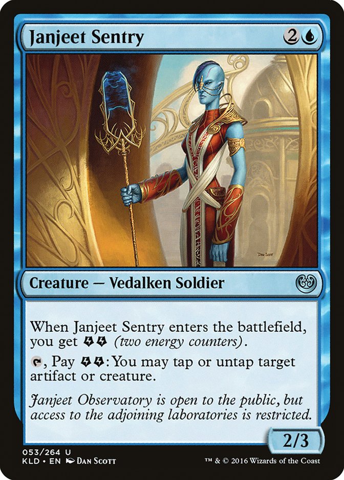 Janjeet Sentry [Kaladesh] | Rook's Games and More