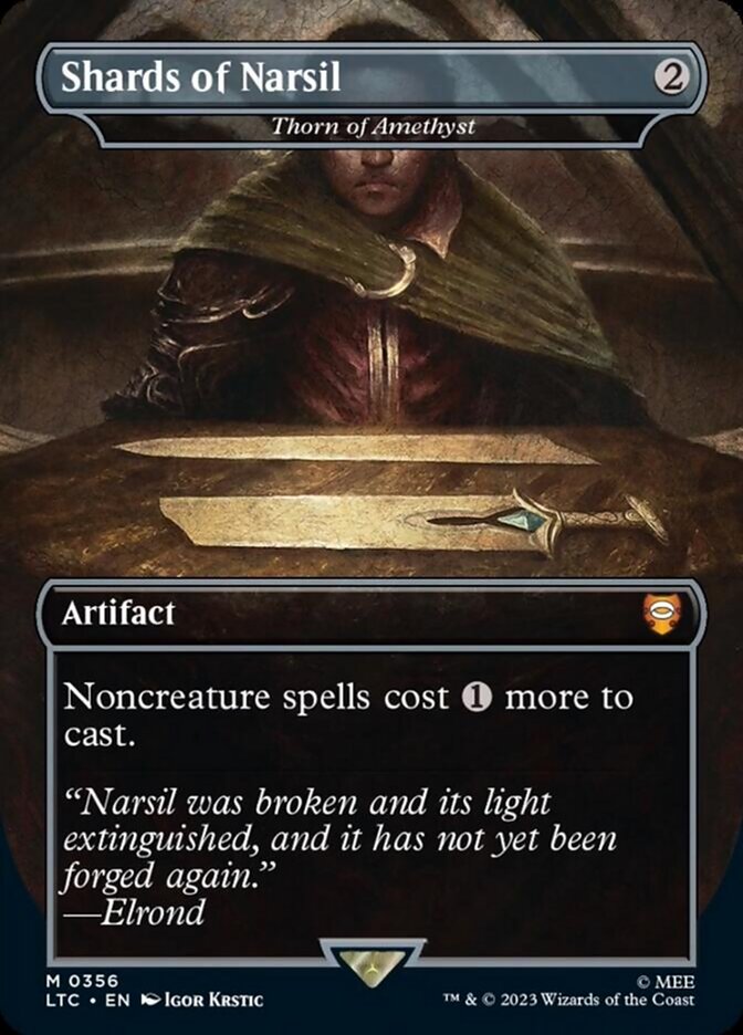 Thorn of Amethyst - Shards of Narsil [The Lord of the Rings: Tales of Middle-Earth Commander] | Rook's Games and More