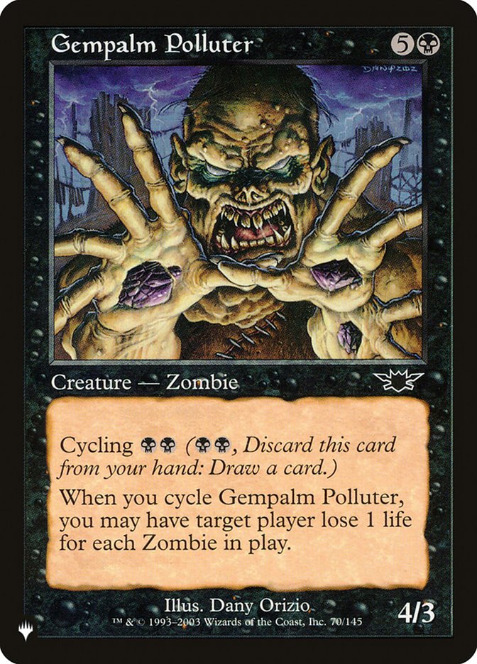 Gempalm Polluter [The List] | Rook's Games and More