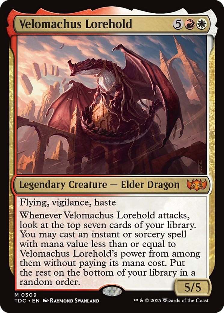 Velomachus Lorehold [Tarkir: Dragonstorm Commander] | Rook's Games and More