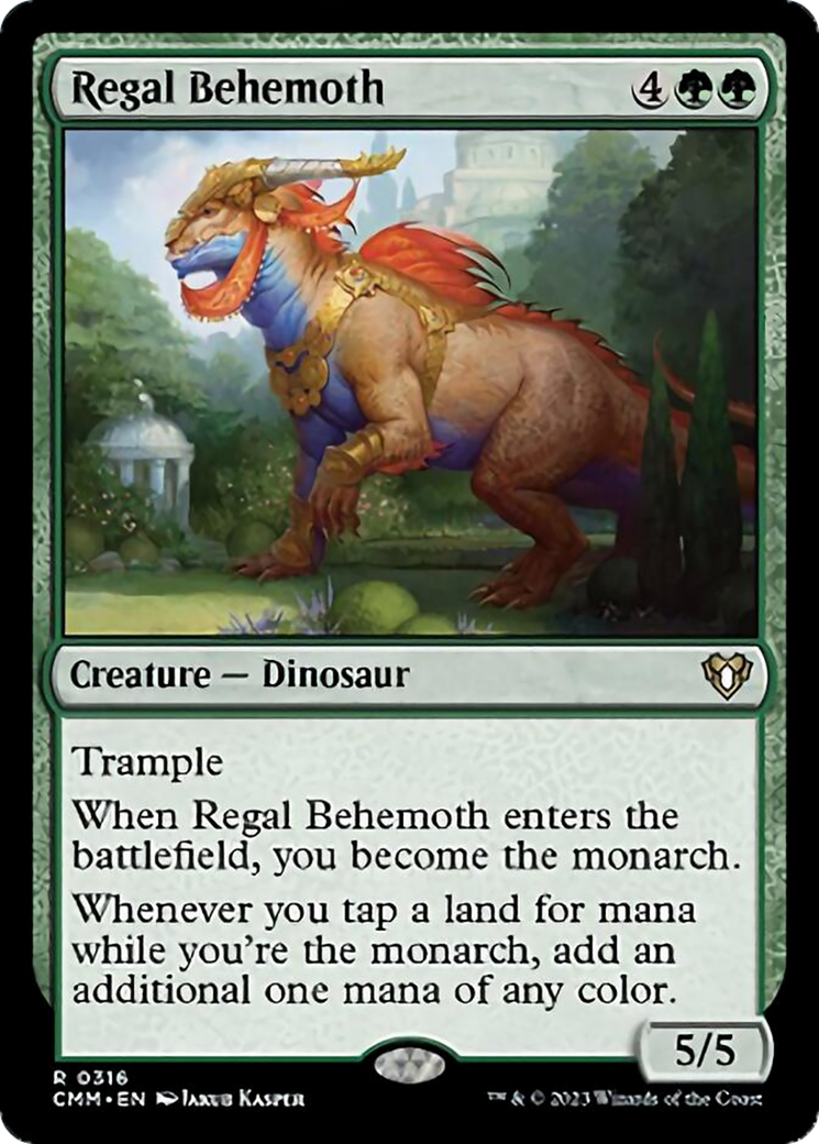 Regal Behemoth [Commander Masters] | Rook's Games and More