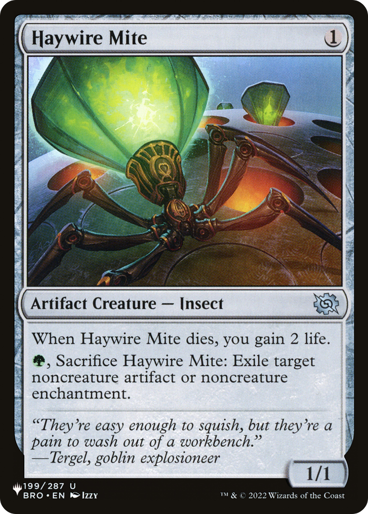 Haywire Mite [The List] | Rook's Games and More