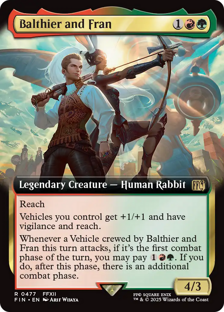 Balthier and Fran (Extended Art) [FINAL FANTASY] | Rook's Games and More
