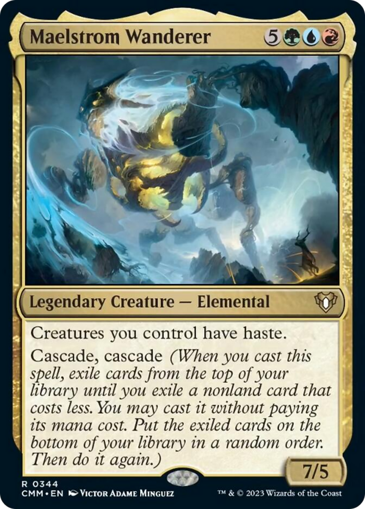 Maelstrom Wanderer [Commander Masters] | Rook's Games and More