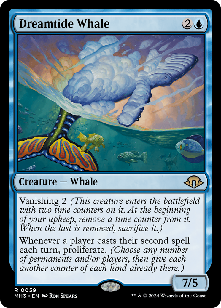 Dreamtide Whale [Modern Horizons 3] | Rook's Games and More