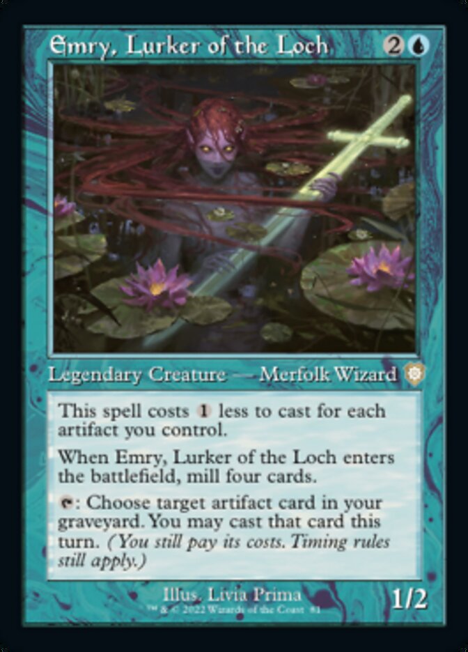 Emry, Lurker of the Loch (Retro) [The Brothers' War Commander] | Rook's Games and More