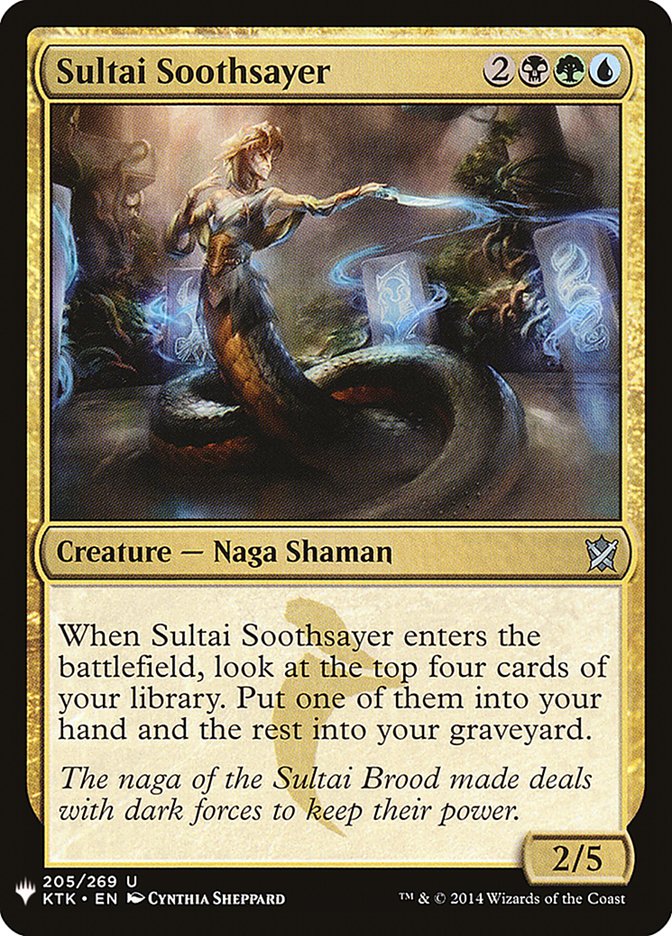 Sultai Soothsayer [Mystery Booster] | Rook's Games and More