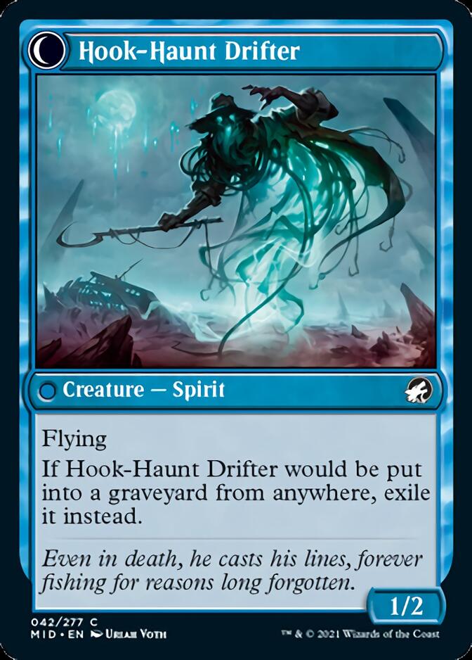 Baithook Angler // Hook-Haunt Drifter [Innistrad: Midnight Hunt] | Rook's Games and More