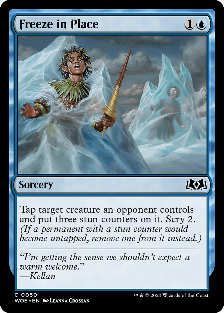 Freeze in Place [Wilds of Eldraine] | Rook's Games and More