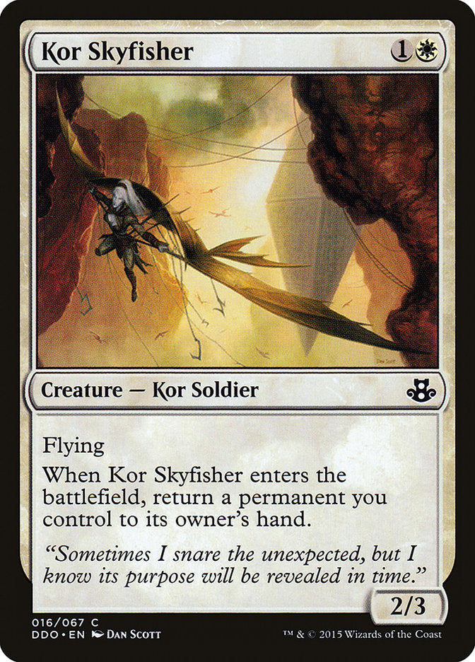 Kor Skyfisher [Duel Decks: Elspeth vs. Kiora] | Rook's Games and More