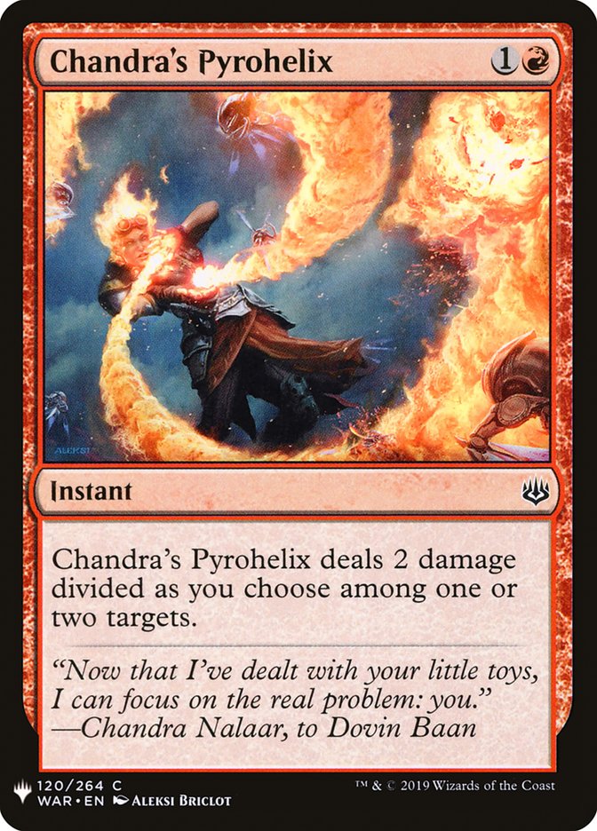 Chandra's Pyrohelix [Mystery Booster] | Rook's Games and More