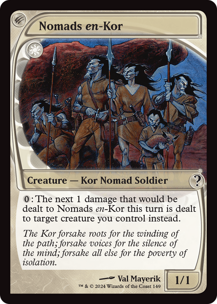 Nomads en-Kor (Future Sight) [Mystery Booster 2] | Rook's Games and More