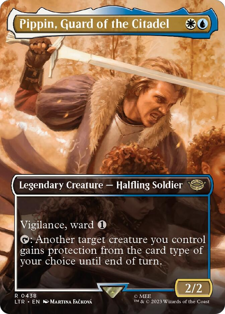 Pippin, Guard of the Citadel (Borderless Alternate Art) [The Lord of the Rings: Tales of Middle-Earth] | Rook's Games and More