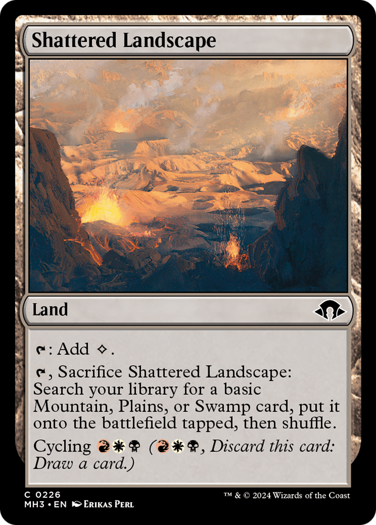 Shattered Landscape [Modern Horizons 3] | Rook's Games and More