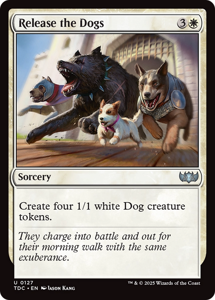 Release the Dogs [Tarkir: Dragonstorm Commander] | Rook's Games and More