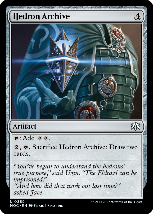 Hedron Archive [March of the Machine Commander] | Rook's Games and More