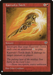 Kaervek's Torch [Mystery Booster] | Rook's Games and More