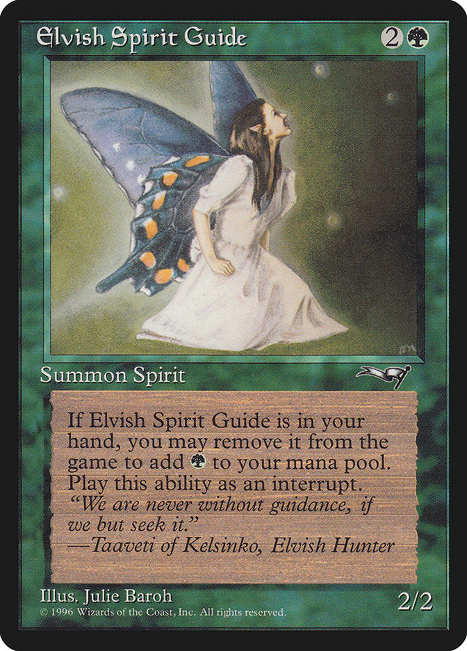 Elvish Spirit Guide [Alliances] | Rook's Games and More