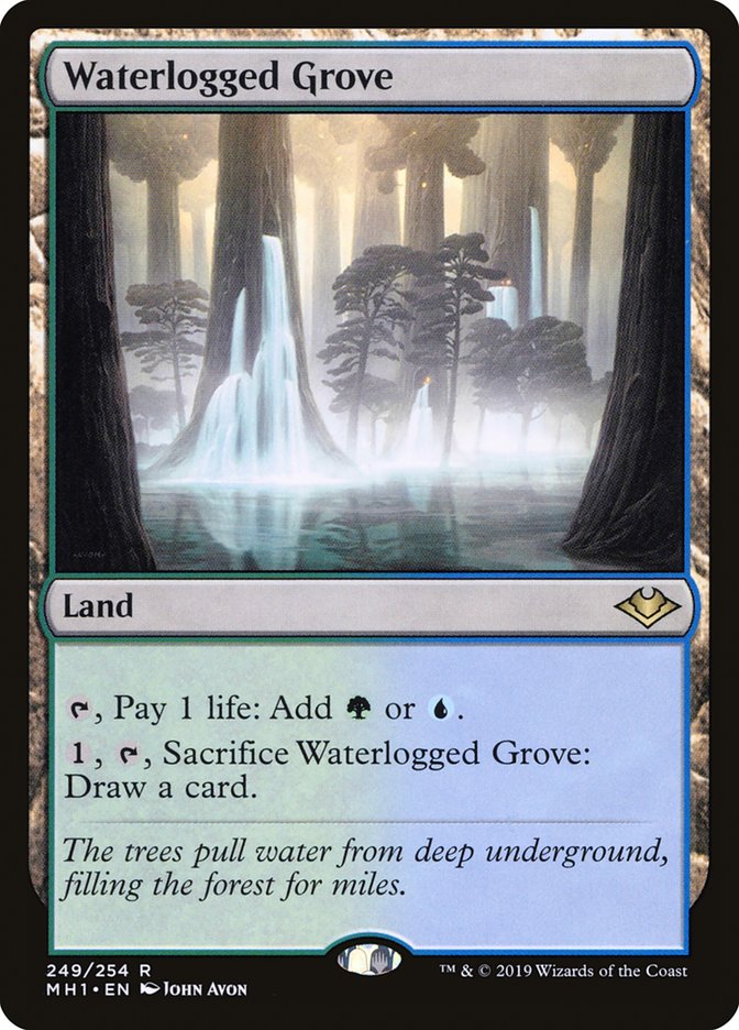 Waterlogged Grove [Modern Horizons] | Rook's Games and More