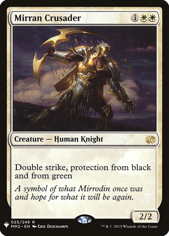 Mirran Crusader [The List] | Rook's Games and More
