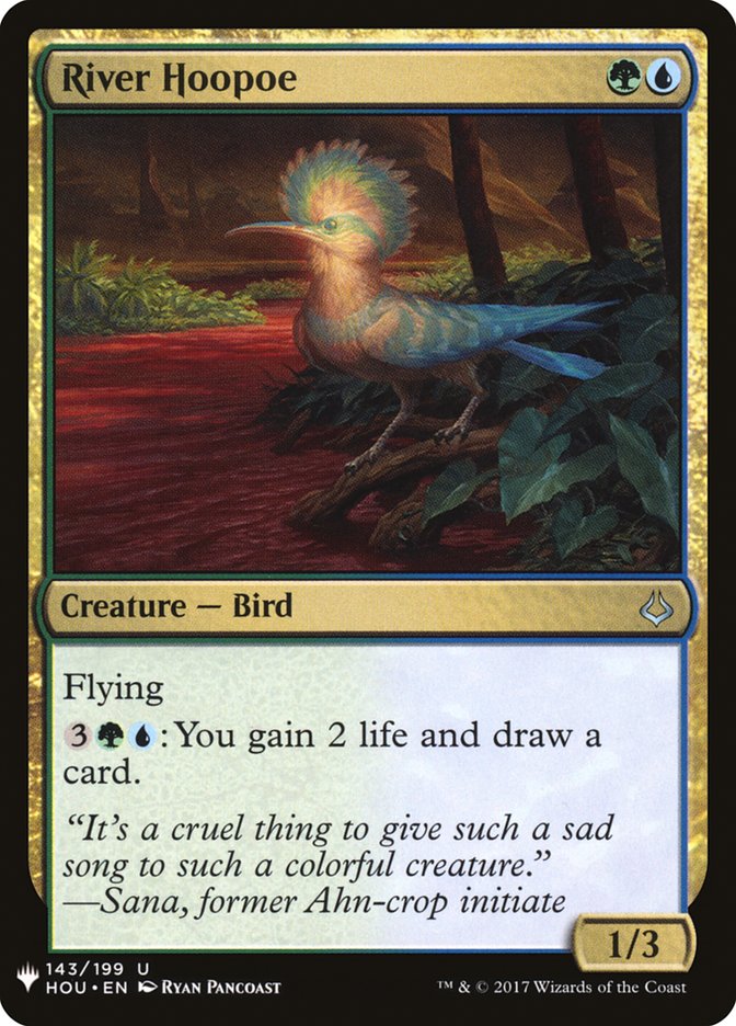 River Hoopoe [Mystery Booster] | Rook's Games and More