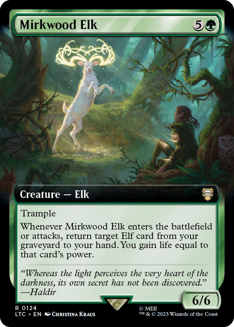 Mirkwood Elk (Extended Art) [The Lord of the Rings: Tales of Middle-Earth Commander] | Rook's Games and More