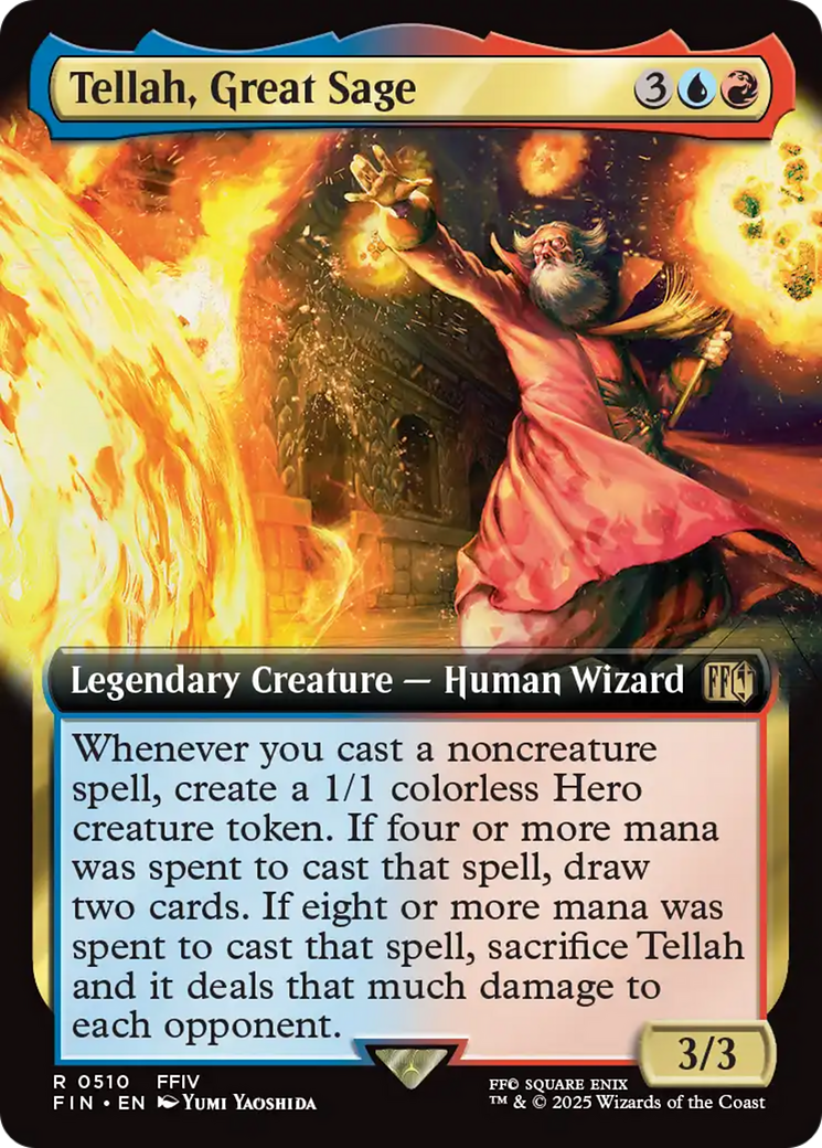 Tellah, Great Sage (Extended Art) [FINAL FANTASY] | Rook's Games and More