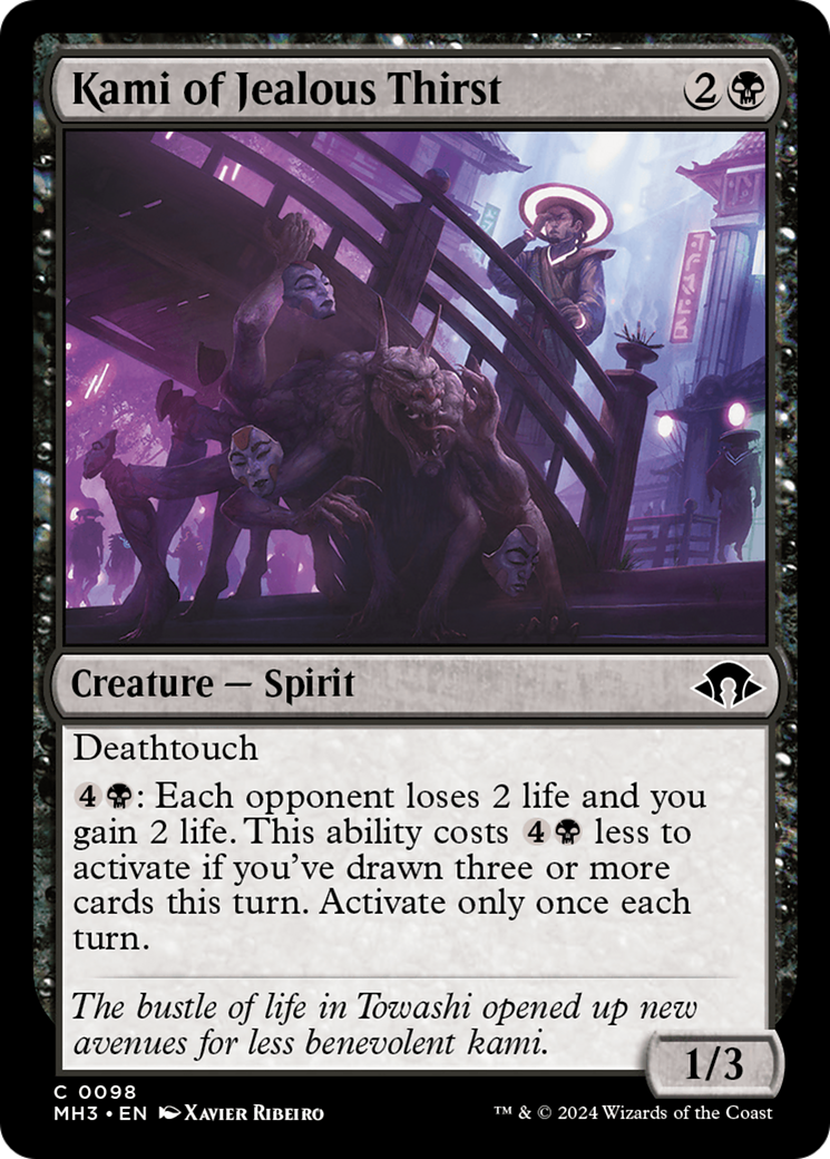 Kami of Jealous Thirst [Modern Horizons 3] | Rook's Games and More