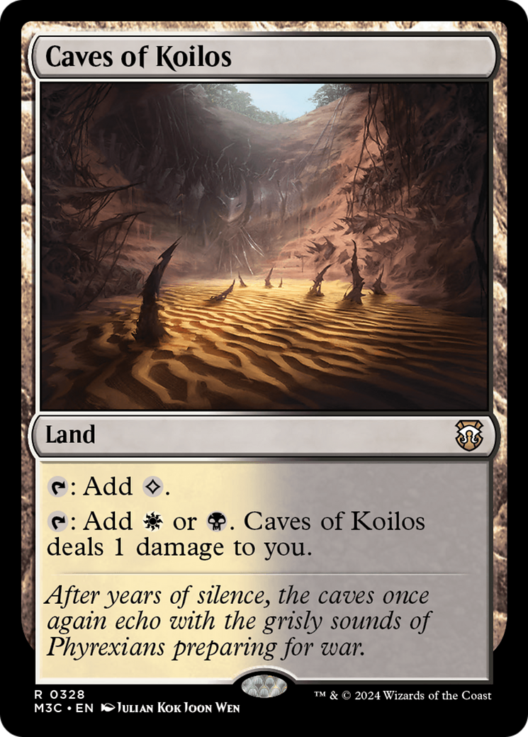 Caves of Koilos (Ripple Foil) [Modern Horizons 3 Commander] | Rook's Games and More