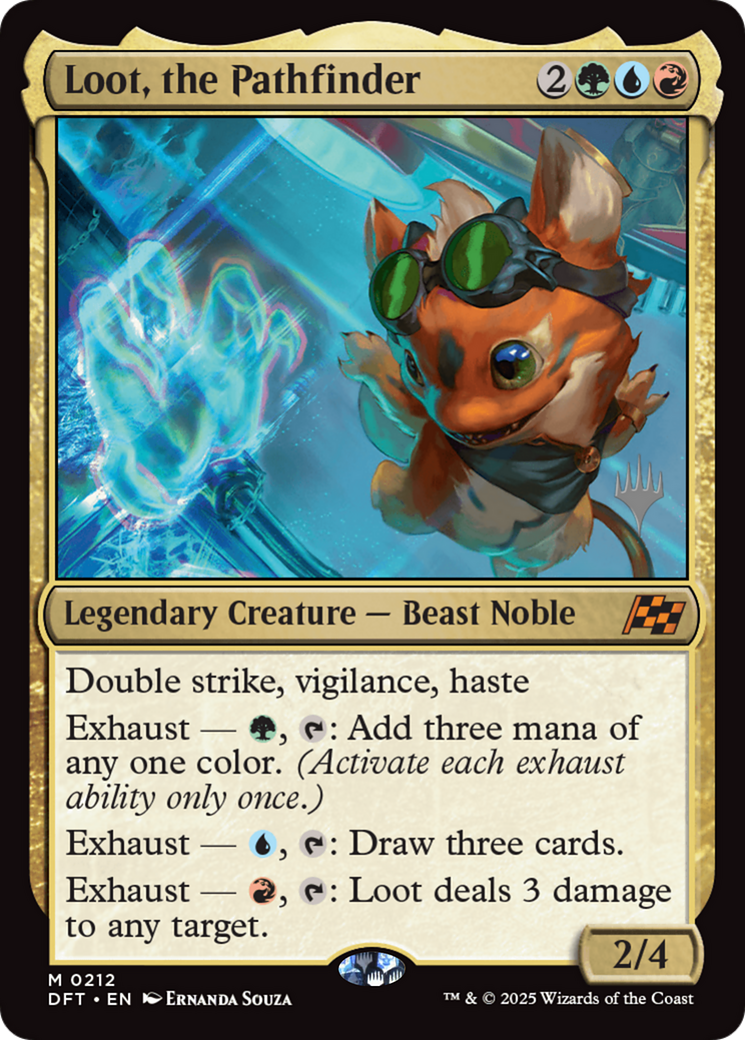 Loot, the Pathfinder (Promo Pack) [Aetherdrift Promos] | Rook's Games and More