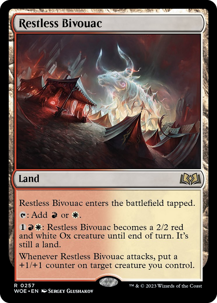 Restless Bivouac [Wilds of Eldraine] | Rook's Games and More