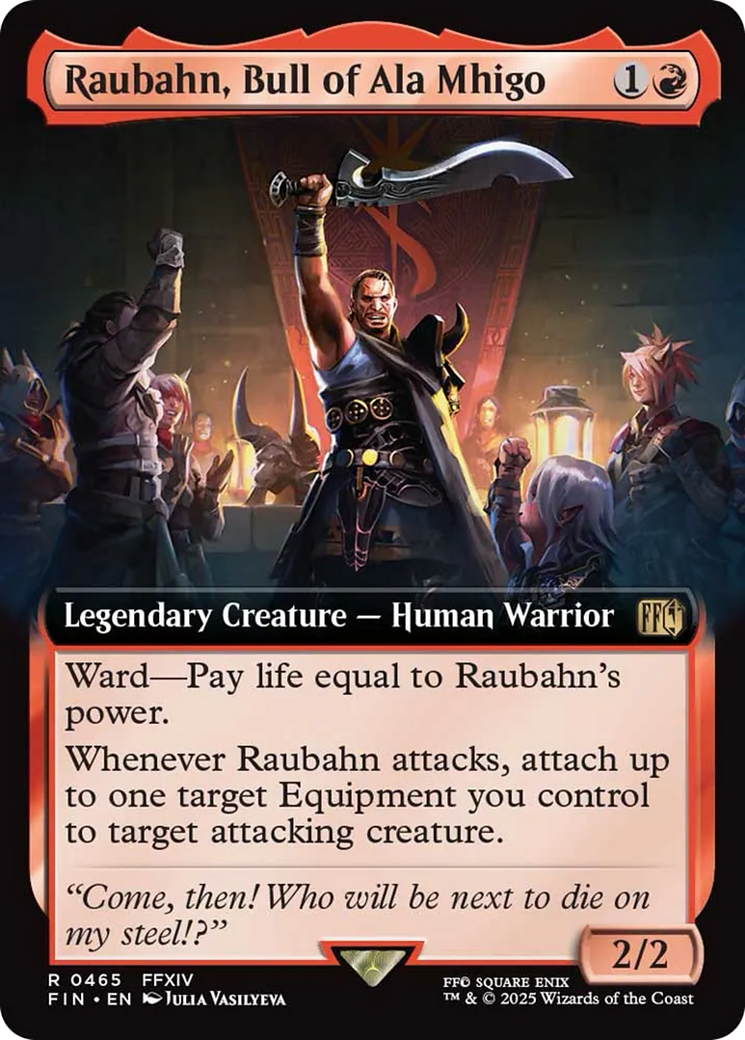 Raubahn, Bull of Ala Mhigo (Extended Art) [FINAL FANTASY] | Rook's Games and More