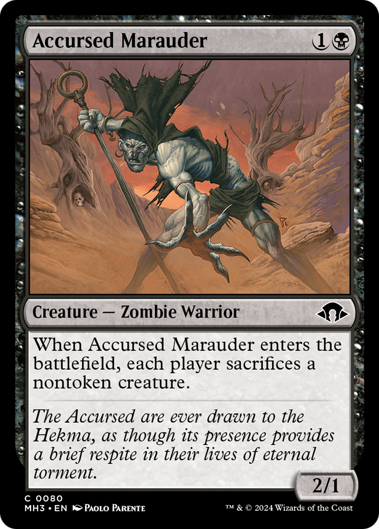 Accursed Marauder [Modern Horizons 3] | Rook's Games and More