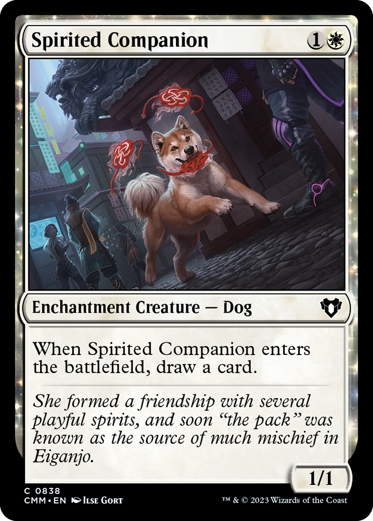 Spirited Companion [Commander Masters] | Rook's Games and More
