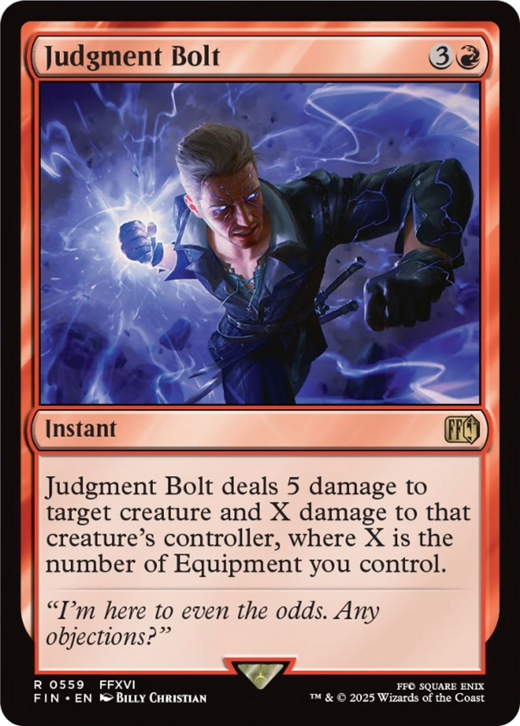 Judgment Bolt [FINAL FANTASY] | Rook's Games and More