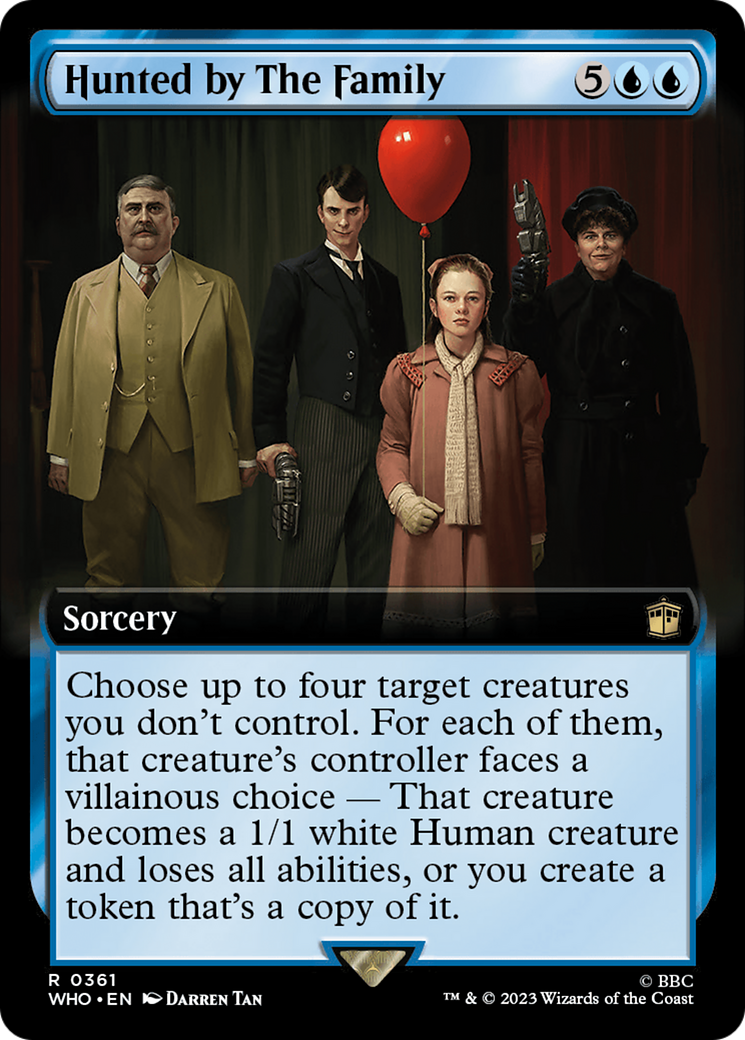 Hunted by The Family (Extended Art) [Doctor Who] | Rook's Games and More