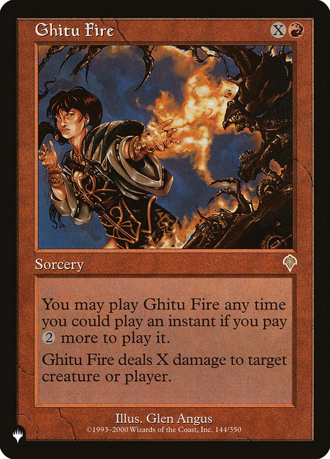 Ghitu Fire [The List] | Rook's Games and More