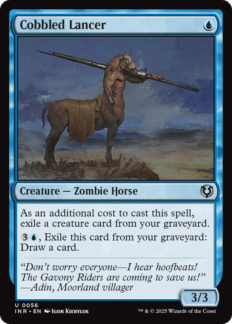 Cobbled Lancer [Innistrad Remastered] | Rook's Games and More