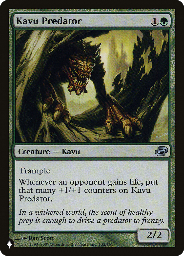 Kavu Predator [The List Reprints] | Rook's Games and More