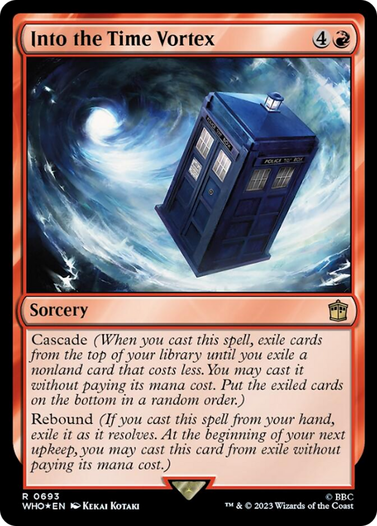 Into the Time Vortex (Surge Foil) [Doctor Who] | Rook's Games and More