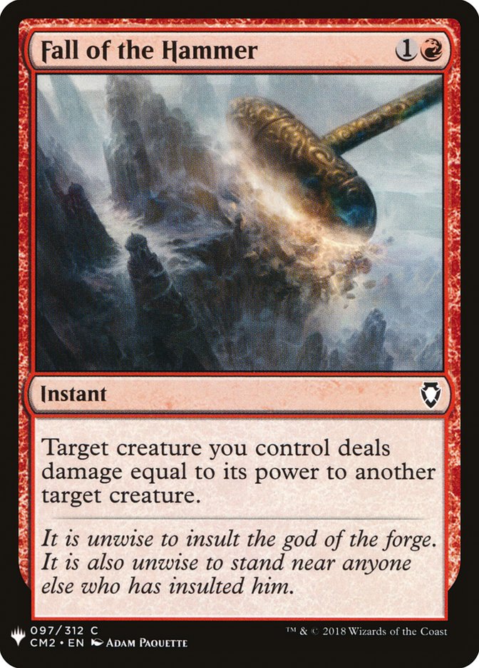 Fall of the Hammer [Mystery Booster] | Rook's Games and More