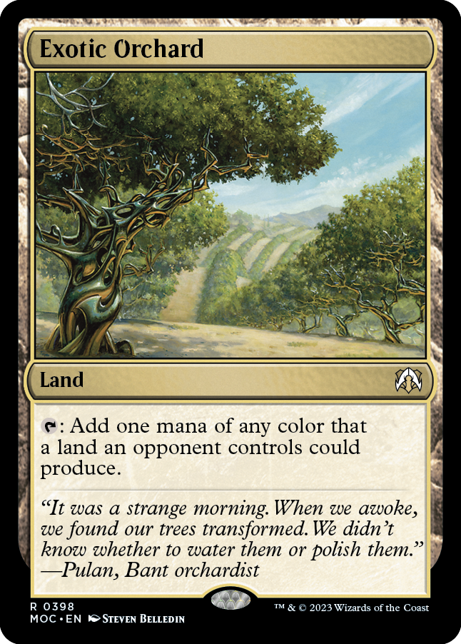 Exotic Orchard [March of the Machine Commander] | Rook's Games and More