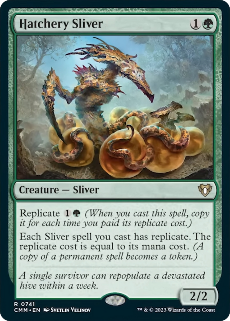 Hatchery Sliver [Commander Masters] | Rook's Games and More