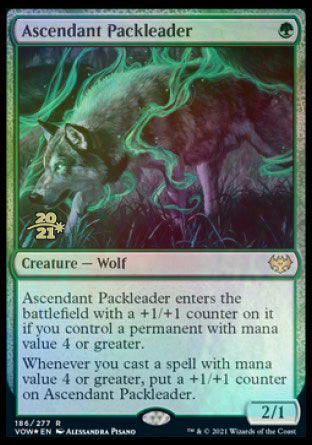 Ascendant Packleader [Innistrad: Crimson Vow Prerelease Promos] | Rook's Games and More