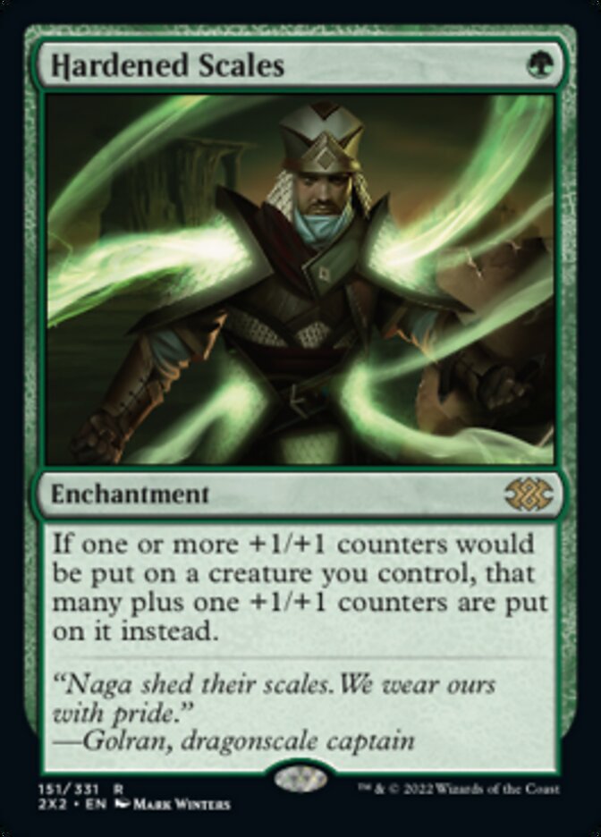 Hardened Scales [Double Masters 2022] | Rook's Games and More
