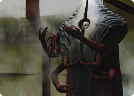 Vivisection Evangelist Art Card [Phyrexia: All Will Be One Art Series] | Rook's Games and More