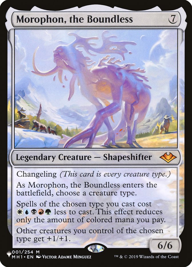 Morophon, the Boundless [The List] | Rook's Games and More