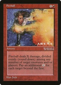 Fireball (Oversized) [Oversize Cards] | Rook's Games and More